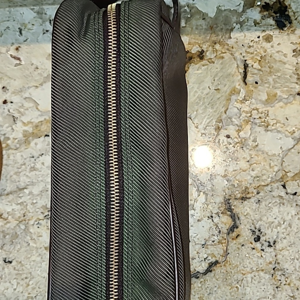 Louis Vuitton Tiaga Palana toiletry bag brown to green ombre color - Picture 2 of 16